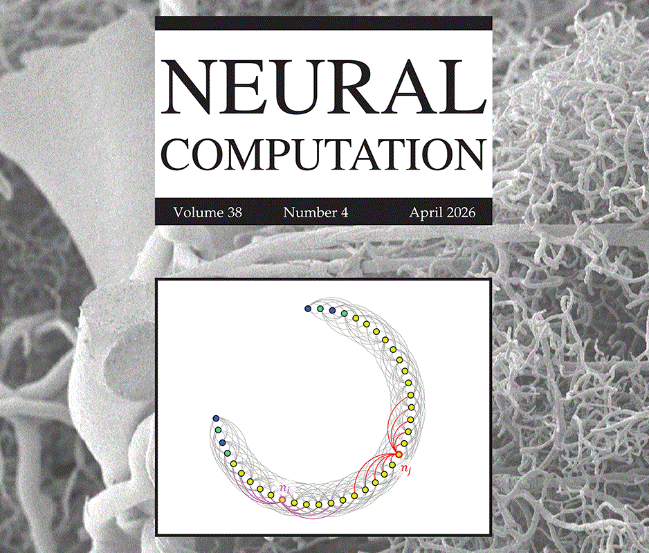 Our paper on the Cooperative Network Architecture made it to the cover of Neural Computation Volume 38, Issue 4